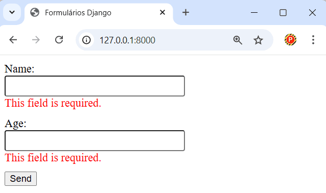 Estilizando Campos de Formulários em Django