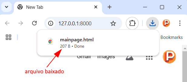 Baixando arquivos usando FastAPI