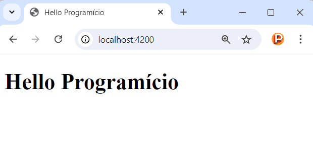 Carregamento do componente na página web e bootstrapApplication