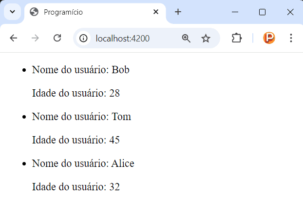 Carregando Dados em Angular