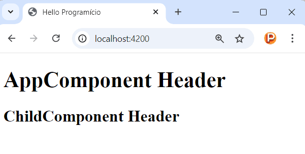 Componentes Aninhados em Angular