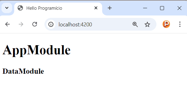 Interação entre módulos em Angular