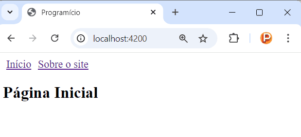 Navegação em Angular