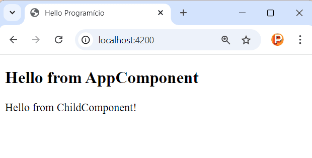 ng-content em Angular