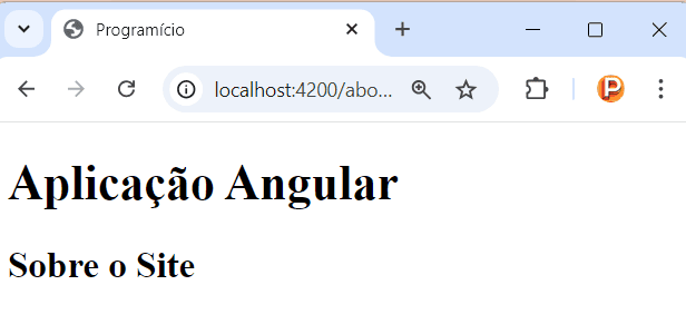 Rotas em Angular