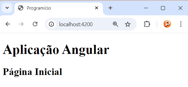 Roteamento em Angular