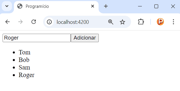 Serviços em Angular