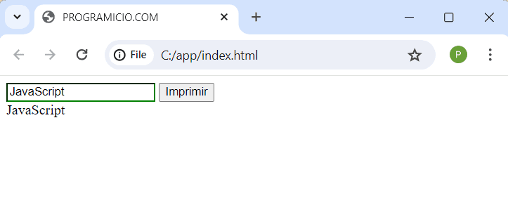 Alterando texto em JavaScript