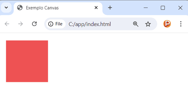 Configurando a cor do preenchimento da figura no canvas em JavaScript com fillStyle