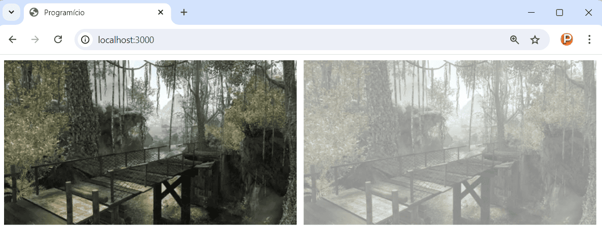Efeitos de imagem no canvas em JavaScript
