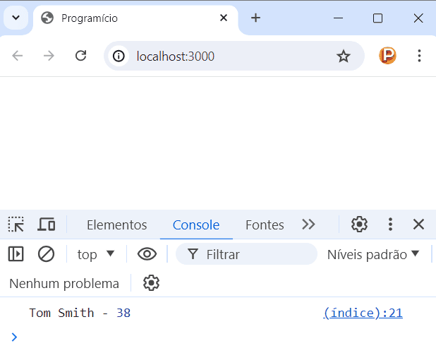 Enviando dados no formato json com fetch para um servidor Node.js em JavaScript