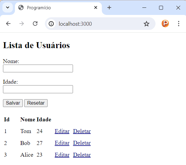 REST e API e função fetch em JavaScript