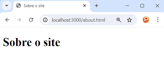 Arquivos Estáticos no Express em Node.js
