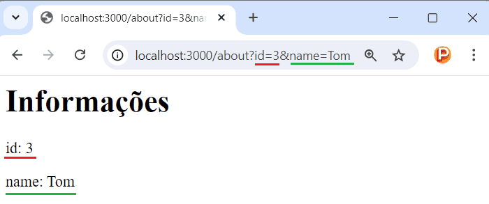 Parâmetros de Consulta no Express no Node.js