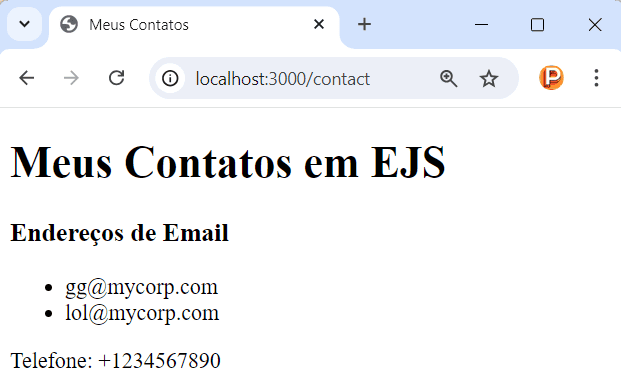 Partial views no Express em Node.js