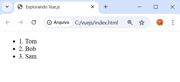 Acessando índices de elementos nos arrays em Vue.js