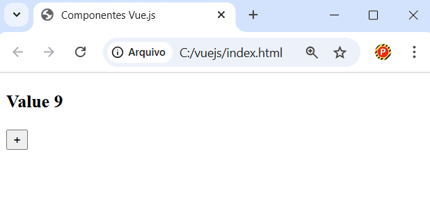 Exemplo de envio de funções para componentes em Vue.js